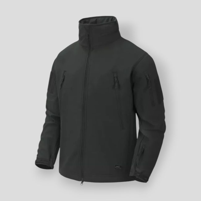 Veste gunfighter - Coupe-vent shark skin - Vert jungle - Helikon