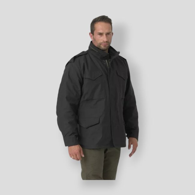 m65 jacket - nyco sateen - black - helikon