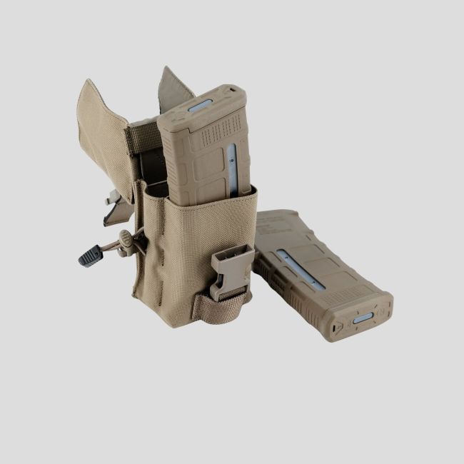 Porte 3 Chargeurs famas minimi SMBE - Coyote - GK