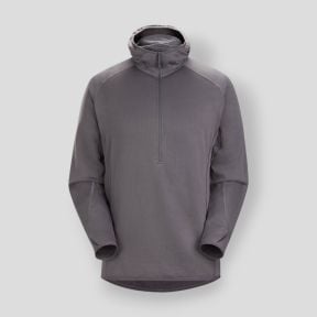 Camisola com capuz Delta AR 1/2 fecho - Wolf - Arc'Teryx Pro