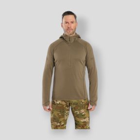 Bluza z kapturem Delta AR 1/2 zip - Desert Crocodile - Arc'Teryx Pro
