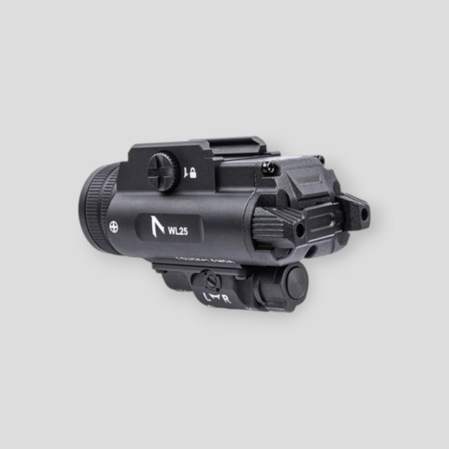 Lampe mit Laserpointer für Kurzwaffe WL25 (1.200 Lumen) - Grün - Nextorch