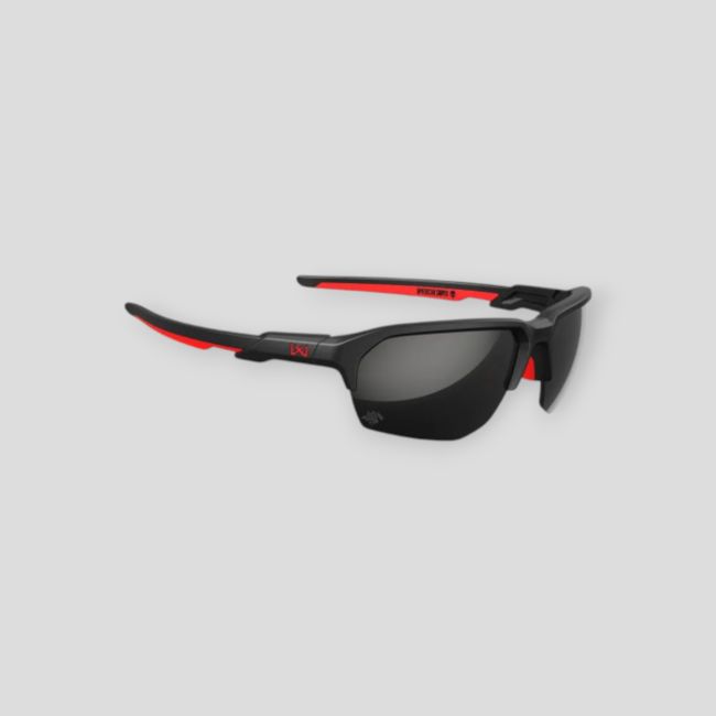 Lunettes de protection balistique Jakl American Sniper (écran Black Mirror) - Noir/Rouge - Wiley X