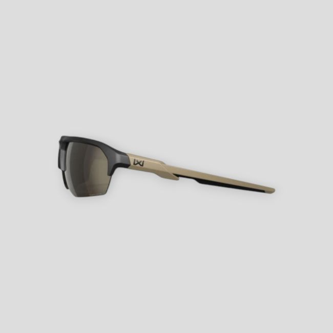 Lunettes de protection balistique Jakl (écran Tungsten Mirror) - Noir/Tan - Wiley X