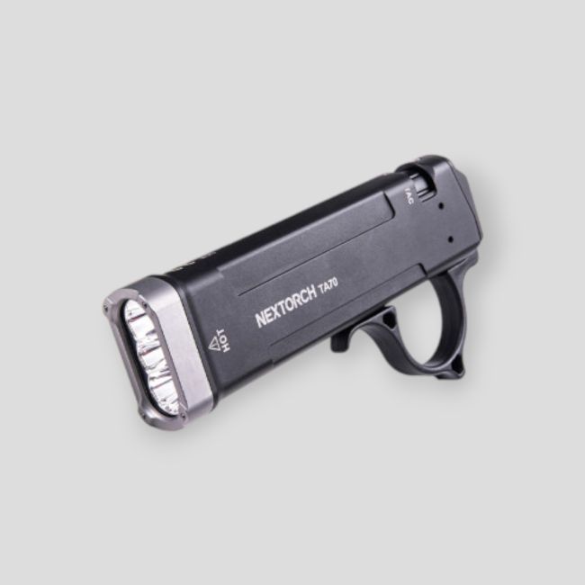 Latarka akumulatorowa ultra-płaska TA70 (3 500 lumenów) - Czarna - Nextorch