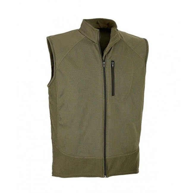 Bodywarmer polaire zippé Vert OD - Defcon 5 Bodywarmer polaire zippé Vert OD - Defcon 5
