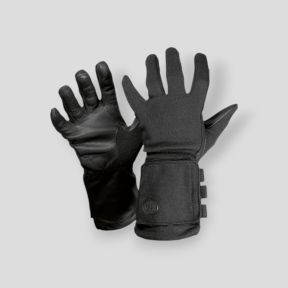 Guantes largos con ventana en cuero OG39 - Negro - Vega Holster