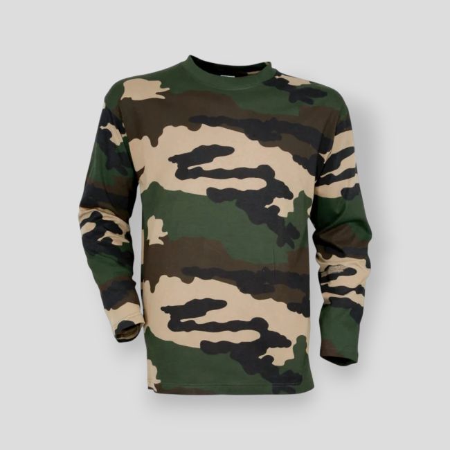 T-shirt z długim rękawem E-Clim - Camo CE - Ares