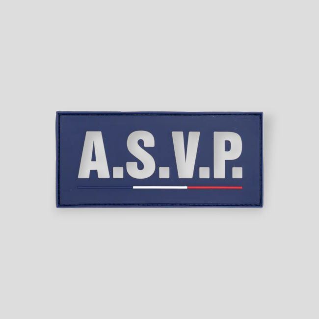 Bandeau velcro en gomme ASVP 13x6cm - GK
