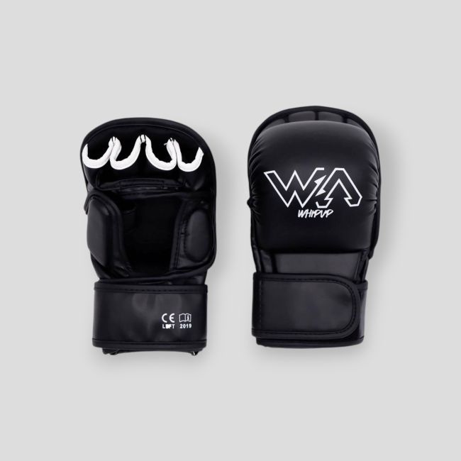 Guanti da sparring MMA in poliuretano Touch - Nero - Whipup