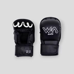 Guanti da sparring MMA in poliuretano Touch - Nero - Whipup