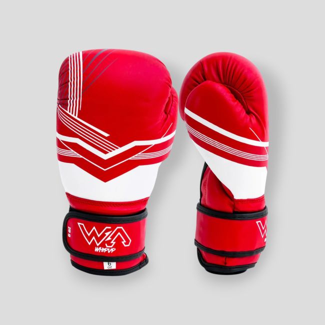 Gants de boxe en polyuréthane pour enfant Hera - Rouge - Whipup