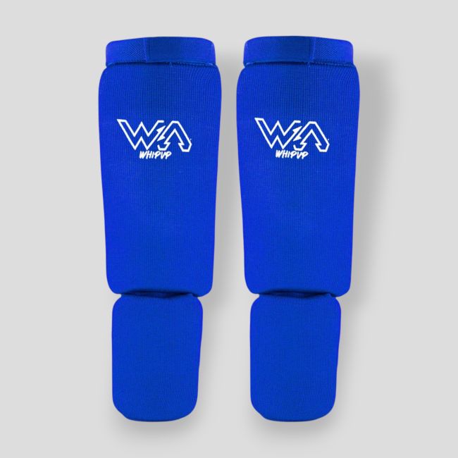 Protetores de pés/canelas em algodão Flama - Azul - Whipup