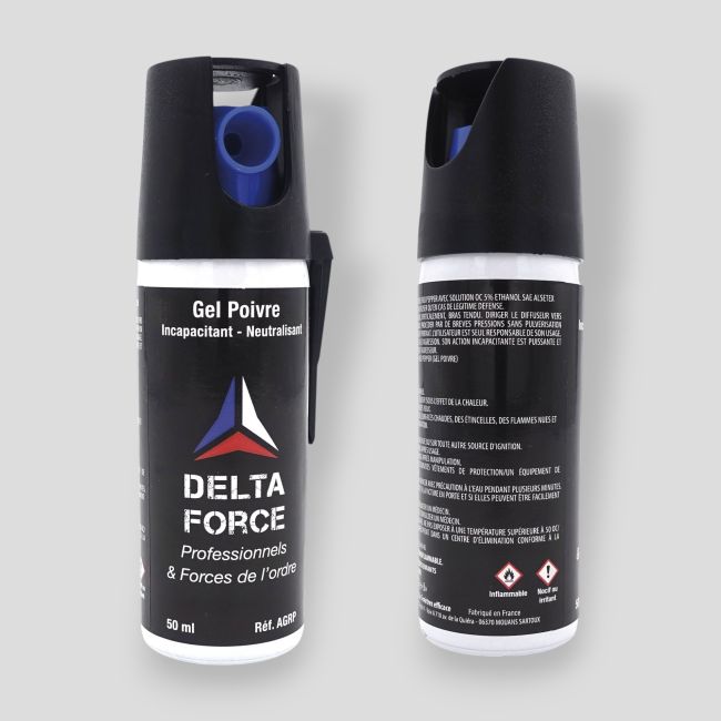 Aerosol anti-agresión Gel de Pimienta - 50 ml - Patrol Equipement