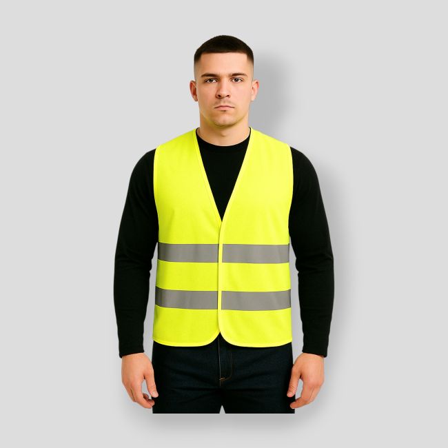 Signalweste mit hoher Sichtbarkeit - Gelb - Patrol Equipement