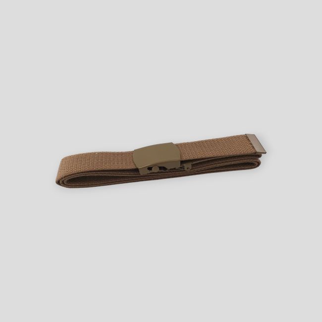 Cinto correia em tecido com fivela em metal coyote - Coyote - Patrol Equipement
