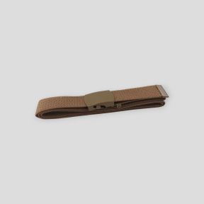 Ceinture sangle en tissu avec boucle en métal coyote - Coyote - Patrol Equipement