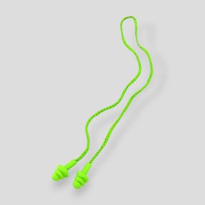 Par de tapones para oídos anti-ruido reutilizables - Verde - Patrol Equipement