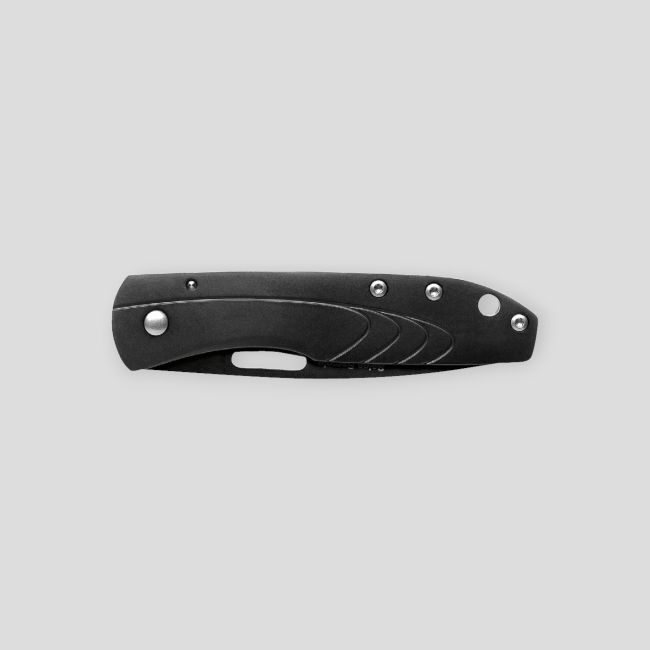 Navaja de bolsillo plegable STL 2,5 (hoja 6,6cm) - Negro - Gerber