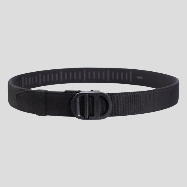Cintura a cricchetto Chuck con fibbia nera - Nero - Pentagon