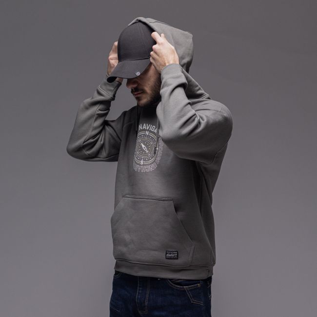 Kapuzensweatshirt Phaeton Navigate - Aschgrau - Pentagon