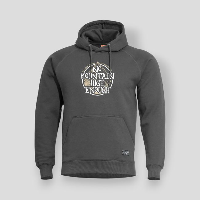 Kapuzensweatshirt Phaeton No Mountain - Aschgrau - Pentagon