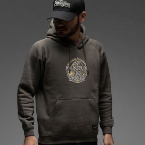 Sweat à capuche Phaeton No Mountain - Gris Cendre - Pentagon