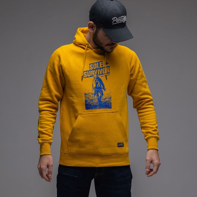 Phaeton Hood Sweater "Sole Survivor" Tuscan Yellow - Pentagon