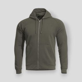 Sweat met capuchon en rits Griffin - RAL7013 - Pentagon