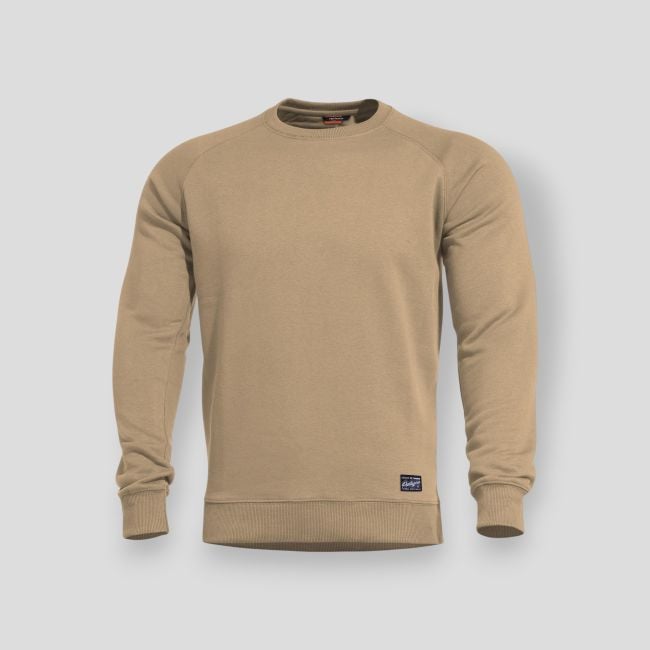 Hawk Sweater "Blank" Tan Brown