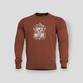Bluza Hawk Apex Of Nature - Bordowa - Pentagon