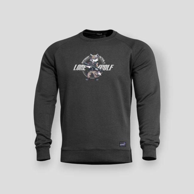 Bluza Hawk Lone Wolf - Czarna - Pentagon