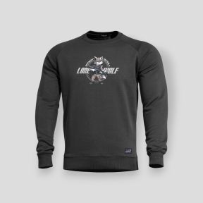 Sweatshirt Hawk Lone Wolf - Schwarz - Pentagon