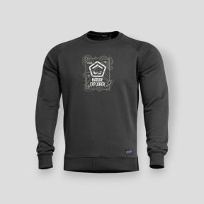 Sweatshirt Hawk Nature Explorer - Schwarz - Pentagon