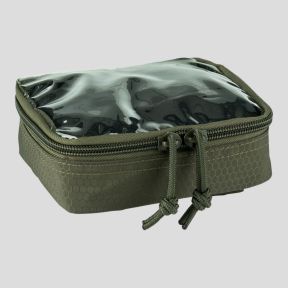 Bolsillo de almacenamiento transparente Molle 15x12cm - Verde Oliva - 101 Inc