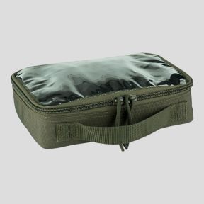 Transparente Molle-Aufbewahrungstasche 23x16cm - Olivgrün - 101 Inc