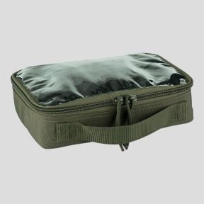 Transparente Molle-Aufbewahrungstasche 23x16cm - Olivgrün - 101 Inc