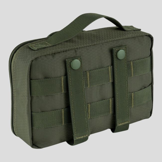 Bolso de arrumação transparente Molle 23x16cm - Verde Olive - 101 Inc
