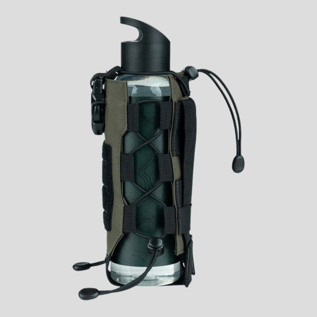 Portabotella ajustable Molle - Verde Oliva - 101 Inc