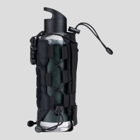 Verstelbare Molle flessenhouder - Zwart - 101 Inc