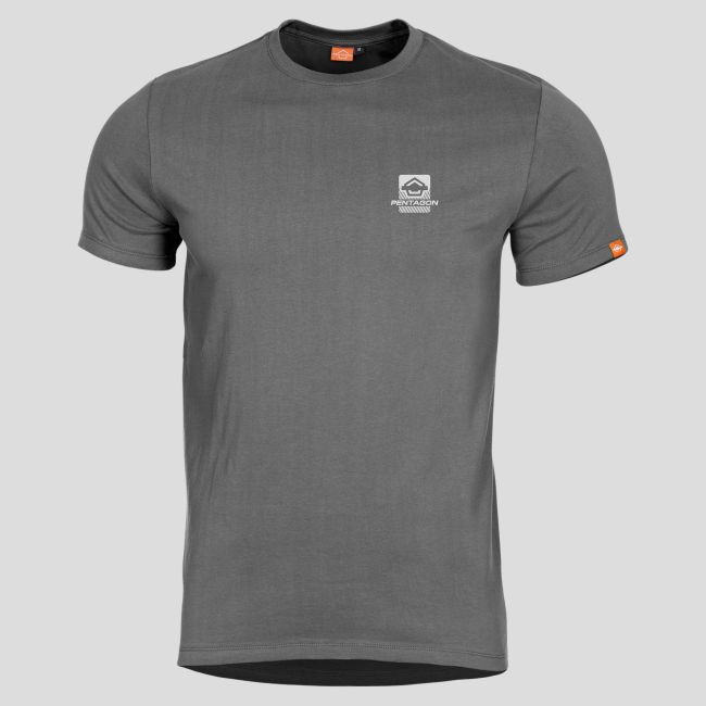 T-shirt Ageron American Flag - Wolf Grey - Pentagon