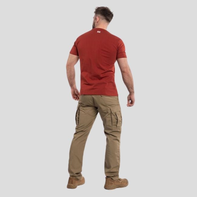 Ageron T-Shirt Pentagon Vertical Maroon Red - Pentagon