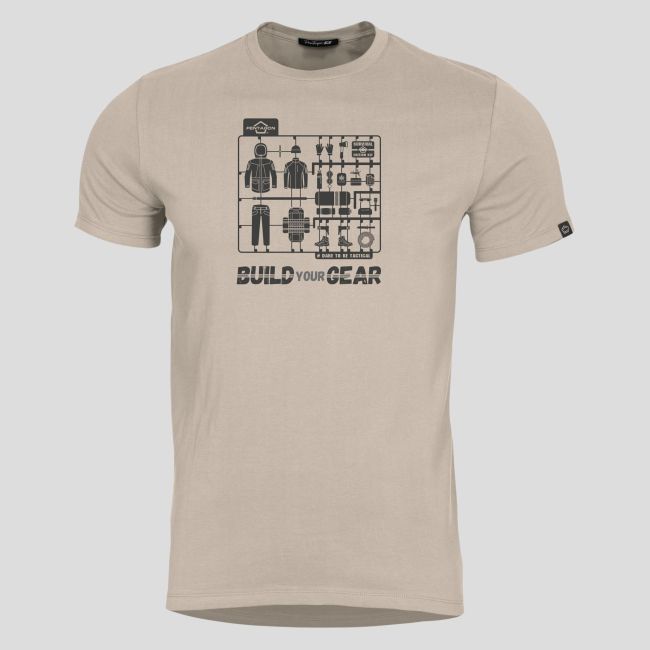 Ageron T-Shirt Build Your Gear Khaki - Pentagon