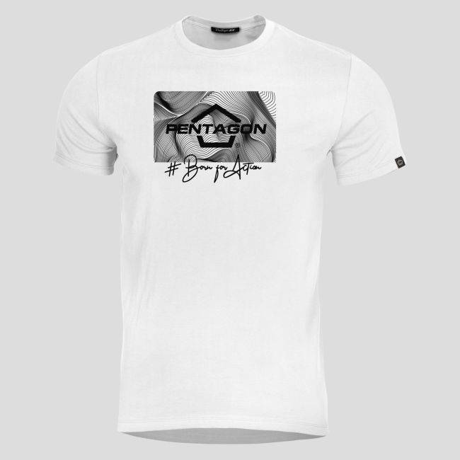 Ageron T-Shirt Contour White - Pentagon