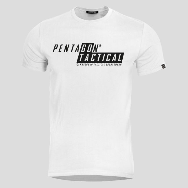 T-shirt Ageron Go Tactical - Weiß - Pentagon