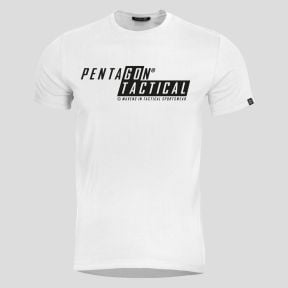 T-shirt Ageron Go Tactical - Weiß - Pentagon