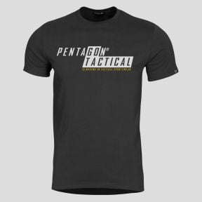 T-shirt Ageron Go Tactical - Czarny - Pentagon