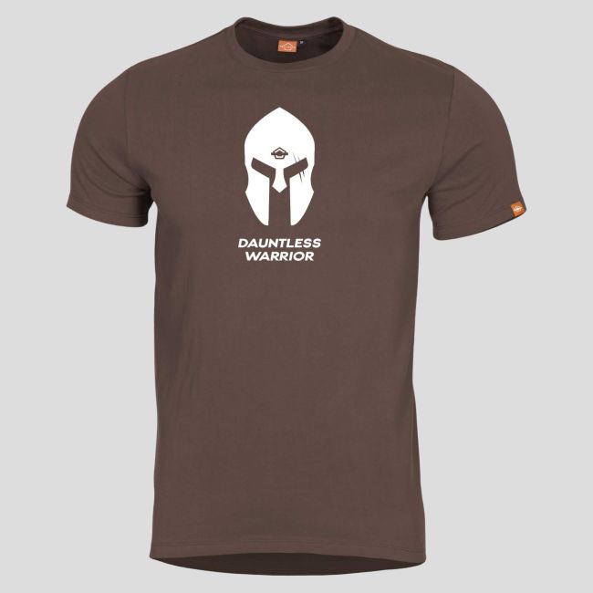 Ageron T-Shirt Spartan Helmet Terra Brown - Pentagon