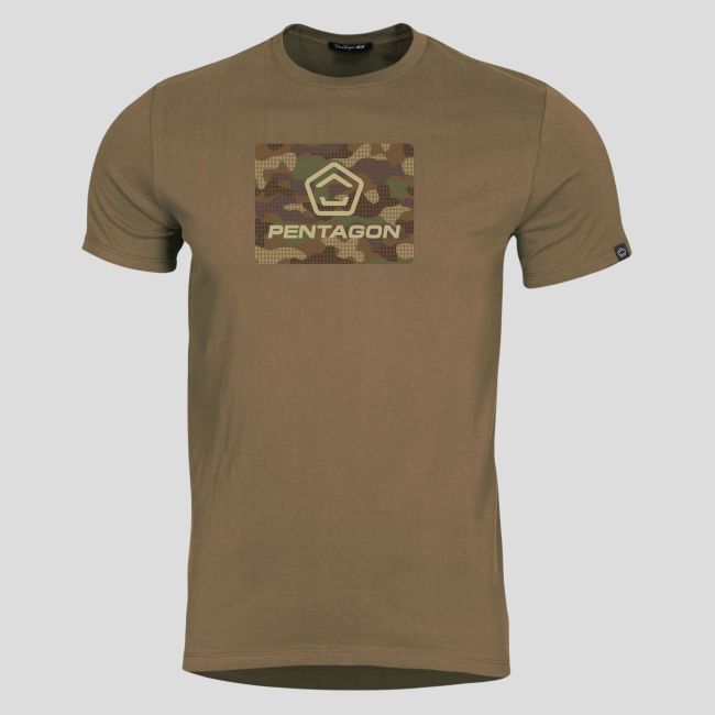 Ageron T-Shirt Spot Camo Coyote - Pentagon