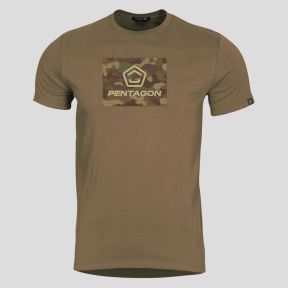 Ageron T-Shirt Spot Camo Coyote - Pentagon